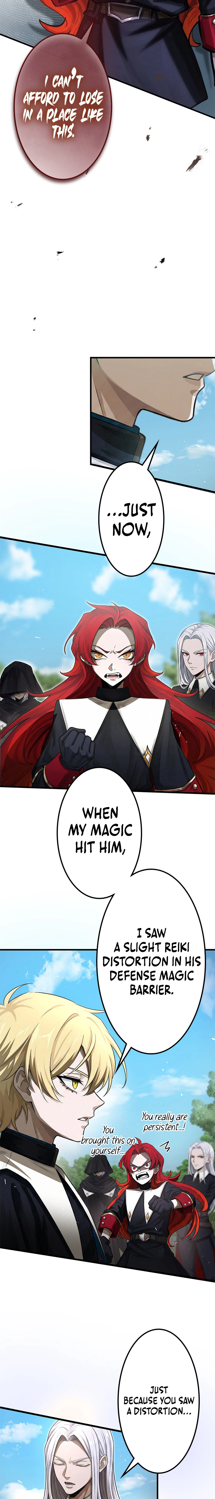 The Sword Saint Reincarnated Into A Noble Mage Family Chapter 11 - Page 8