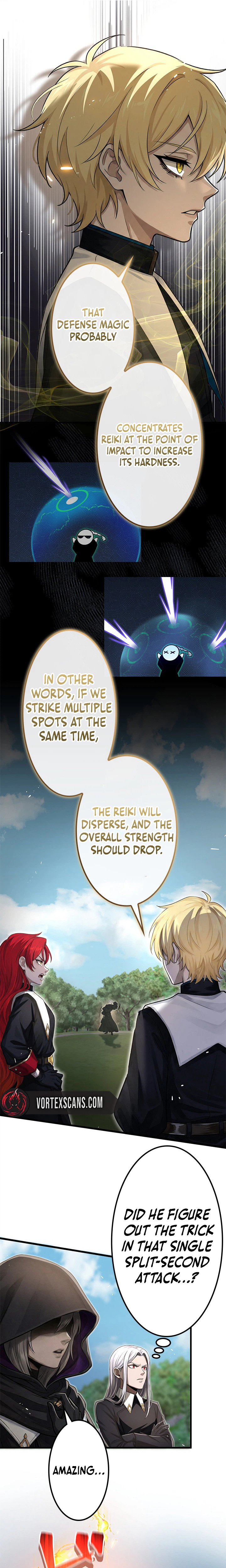 The Sword Saint Reincarnated Into A Noble Mage Family Chapter 11 - Page 10