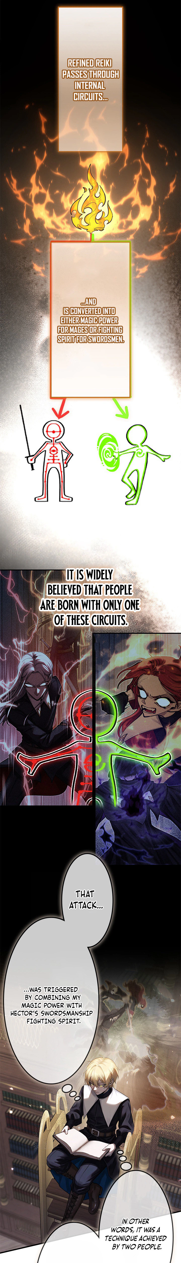The Sword Saint Reincarnated Into A Noble Mage Family Chapter 12 - Page 4