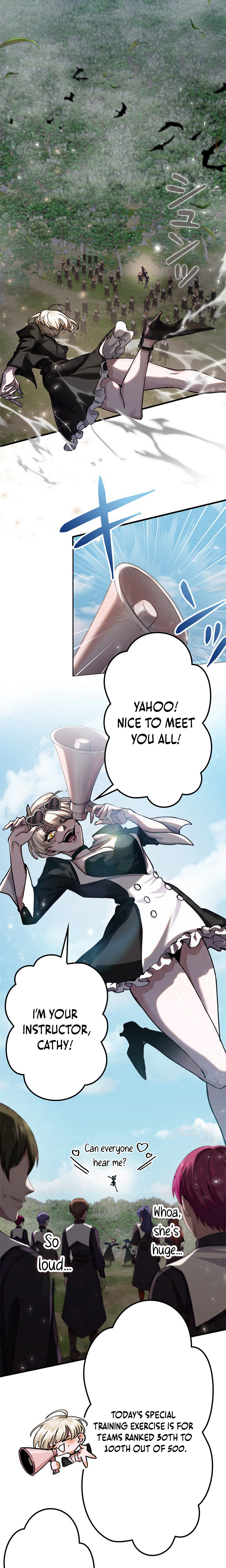 The Sword Saint Reincarnated Into A Noble Mage Family Chapter 12 - Page 8