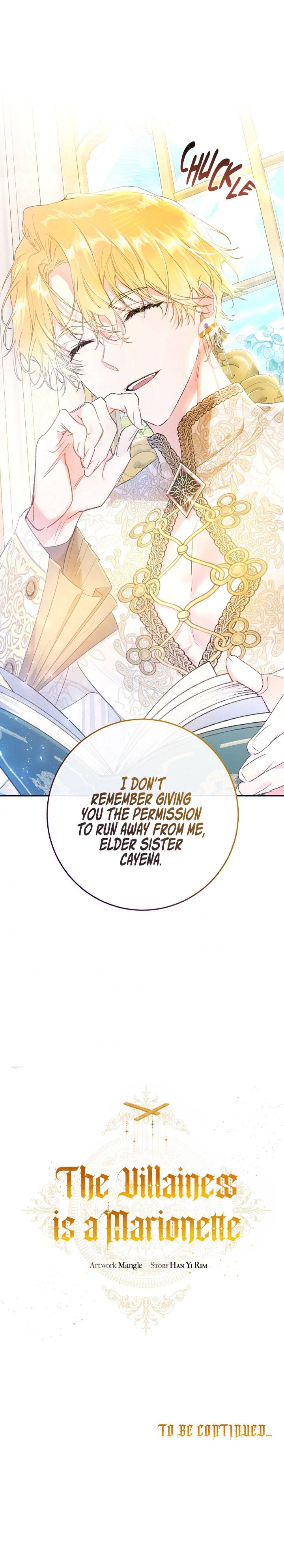 The Villainess is a Marionette Chapter 31 - Page 14