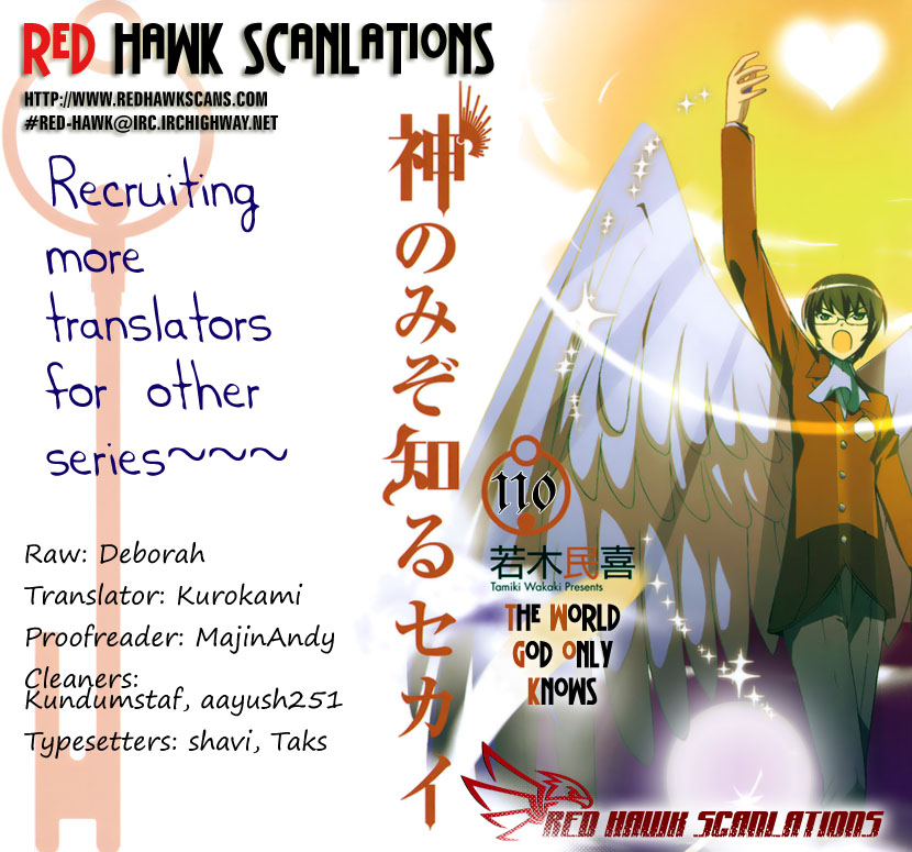 The World God Only Knows Chapter 110 - Page 1