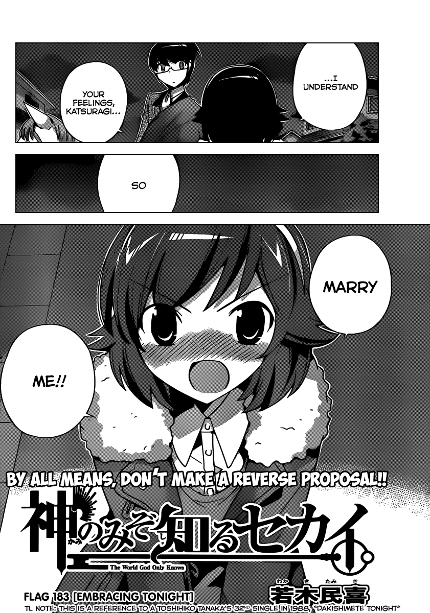 The World God Only Knows Chapter 183 - Page 3