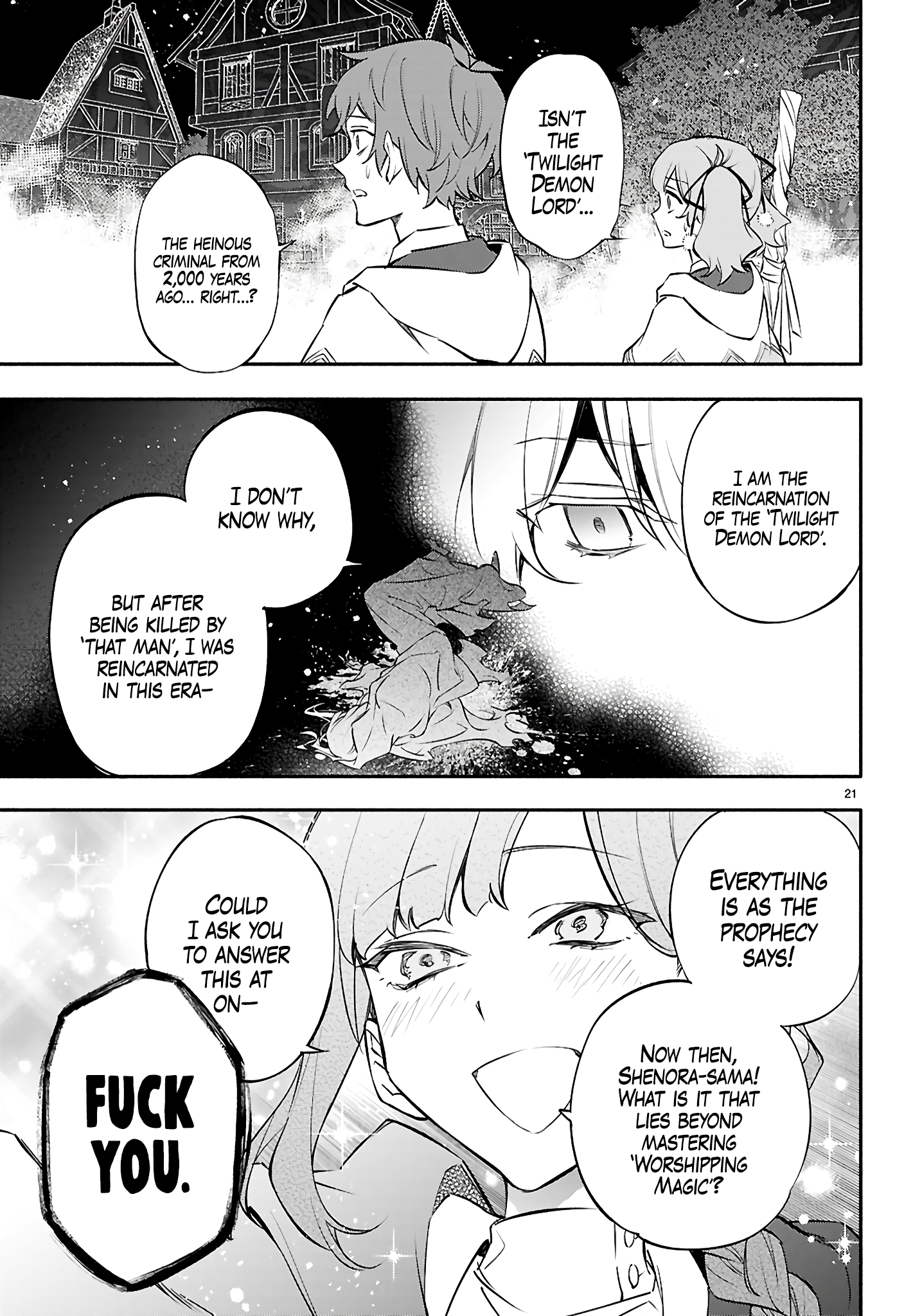 This is the Sorcerer's Trump Card Chapter 9 - Page 21