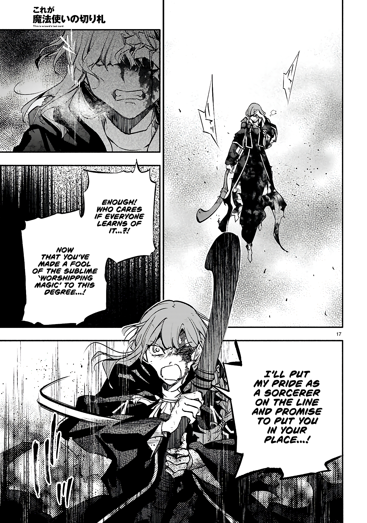 This is the Sorcerer's Trump Card Chapter 10 - Page 17