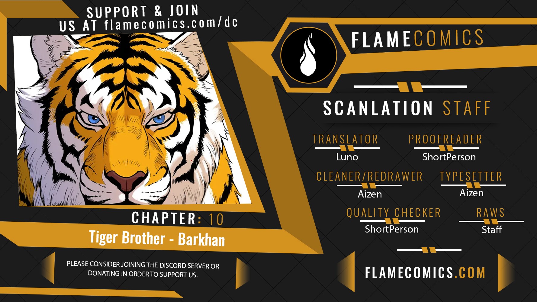Tiger Brother - Barkhan Chapter 10 - Page 1