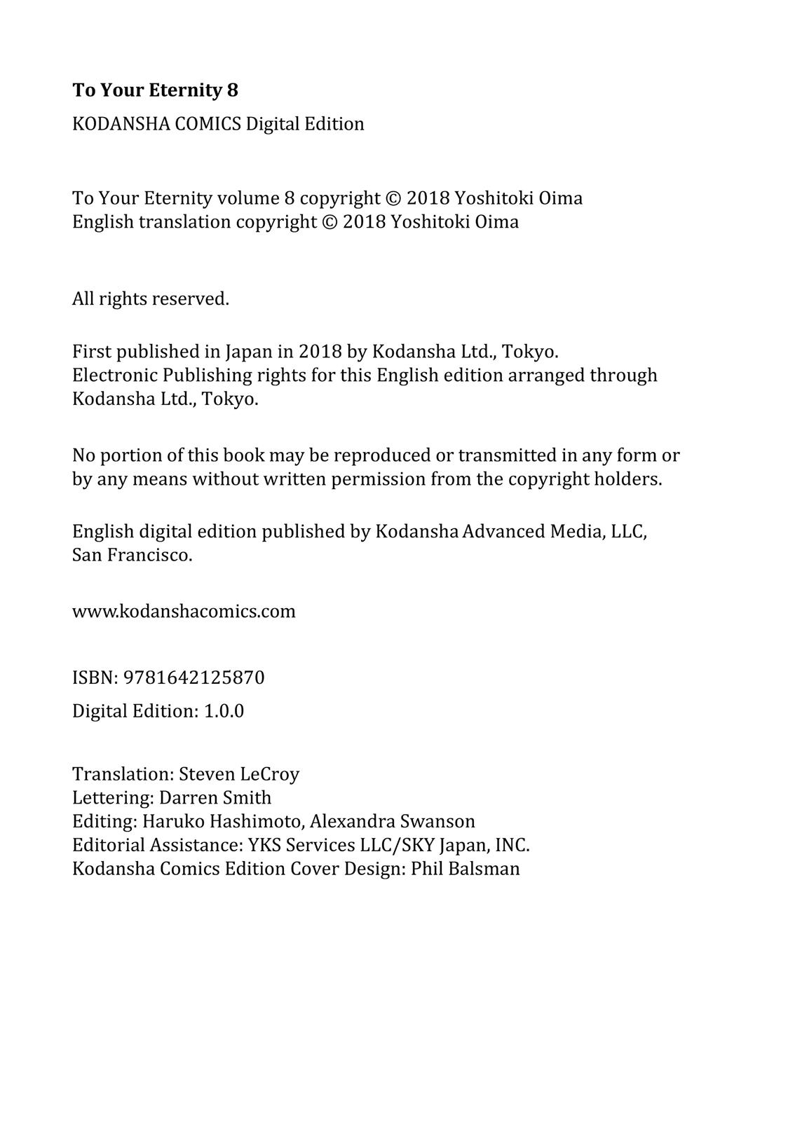 To Your Eternity Chapter 74 - Page 21