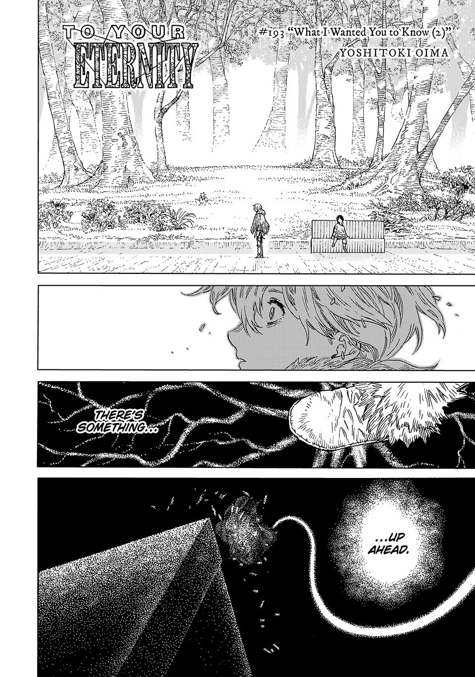 To Your Eternity Chapter 193.2 - Page 2