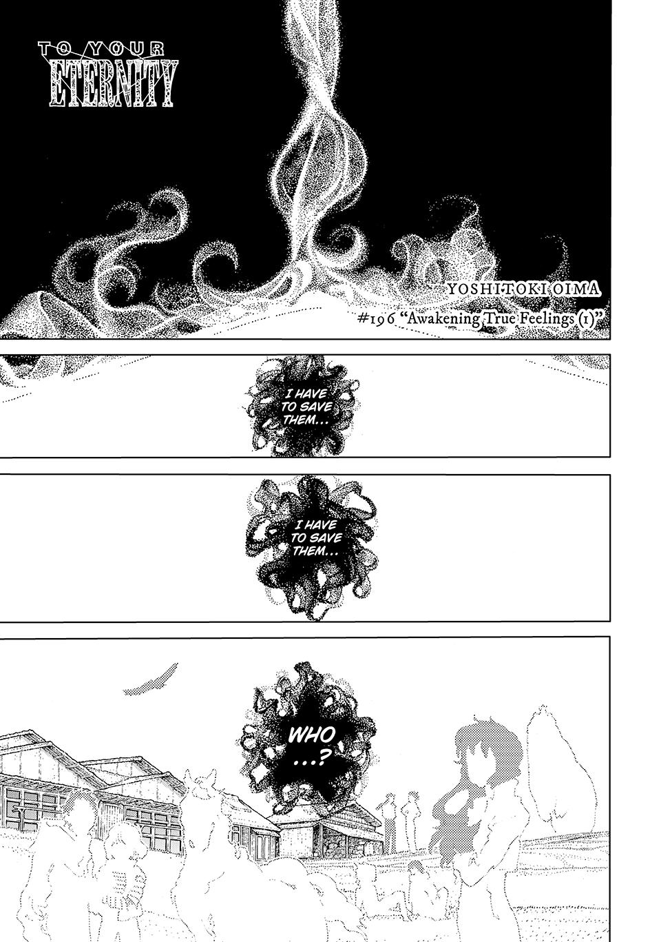 To Your Eternity Chapter 196.1 - Page 1