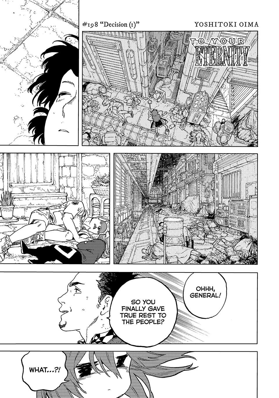 To Your Eternity Chapter 198.1 - Page 1