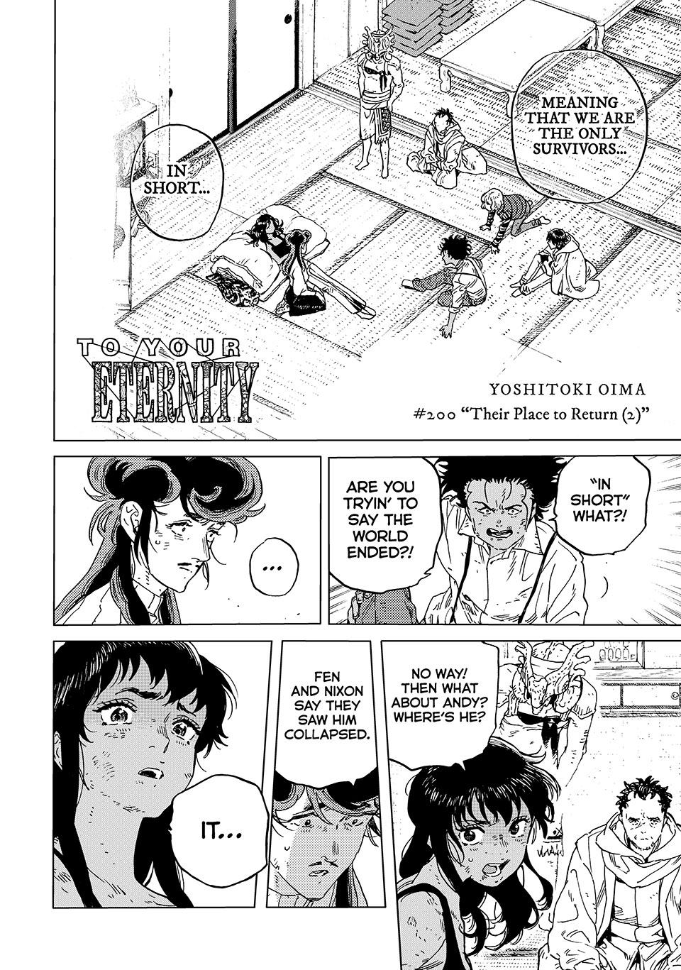To Your Eternity Chapter 200.2 - Page 2