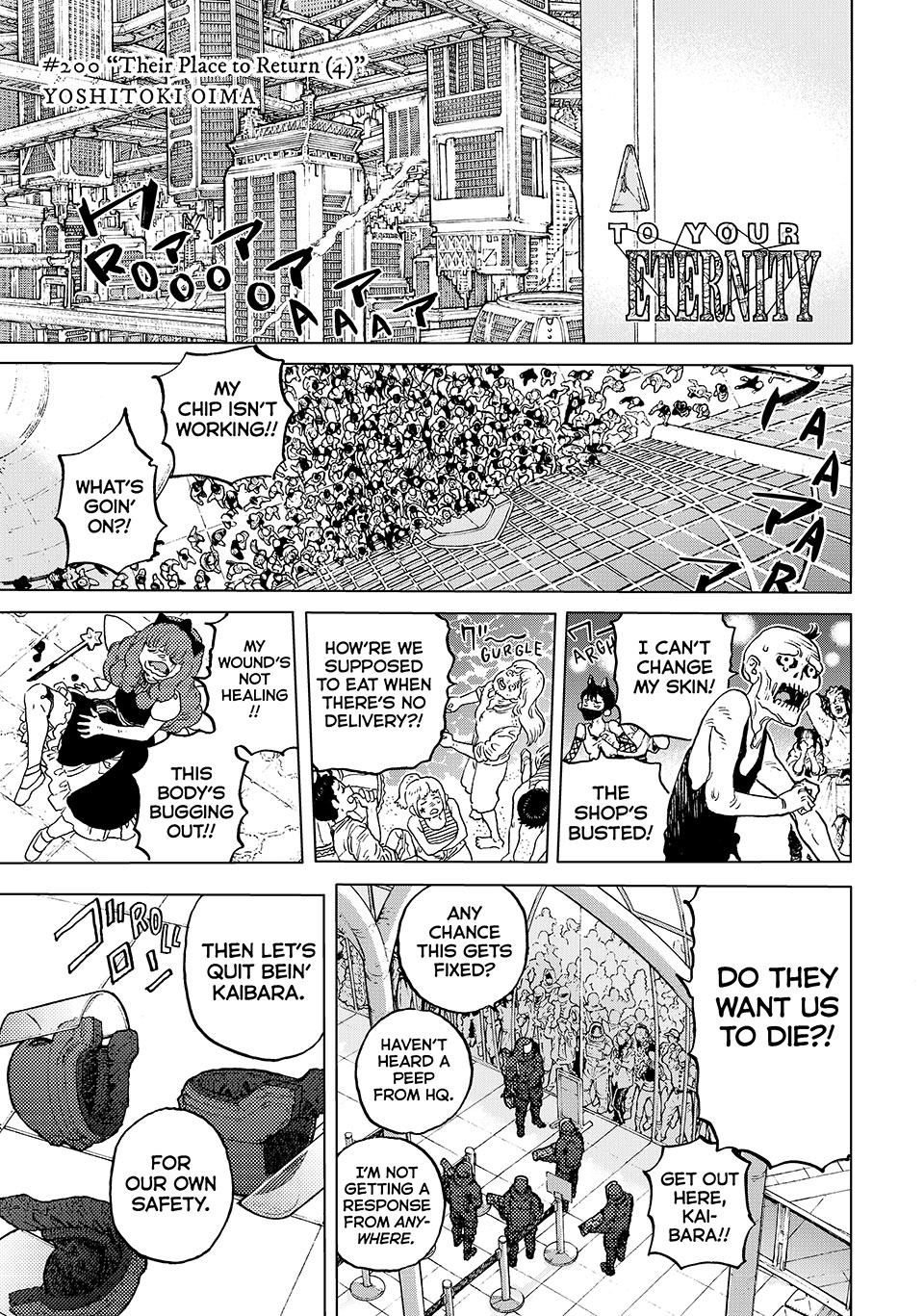 To Your Eternity Chapter 200.4 - Page 1