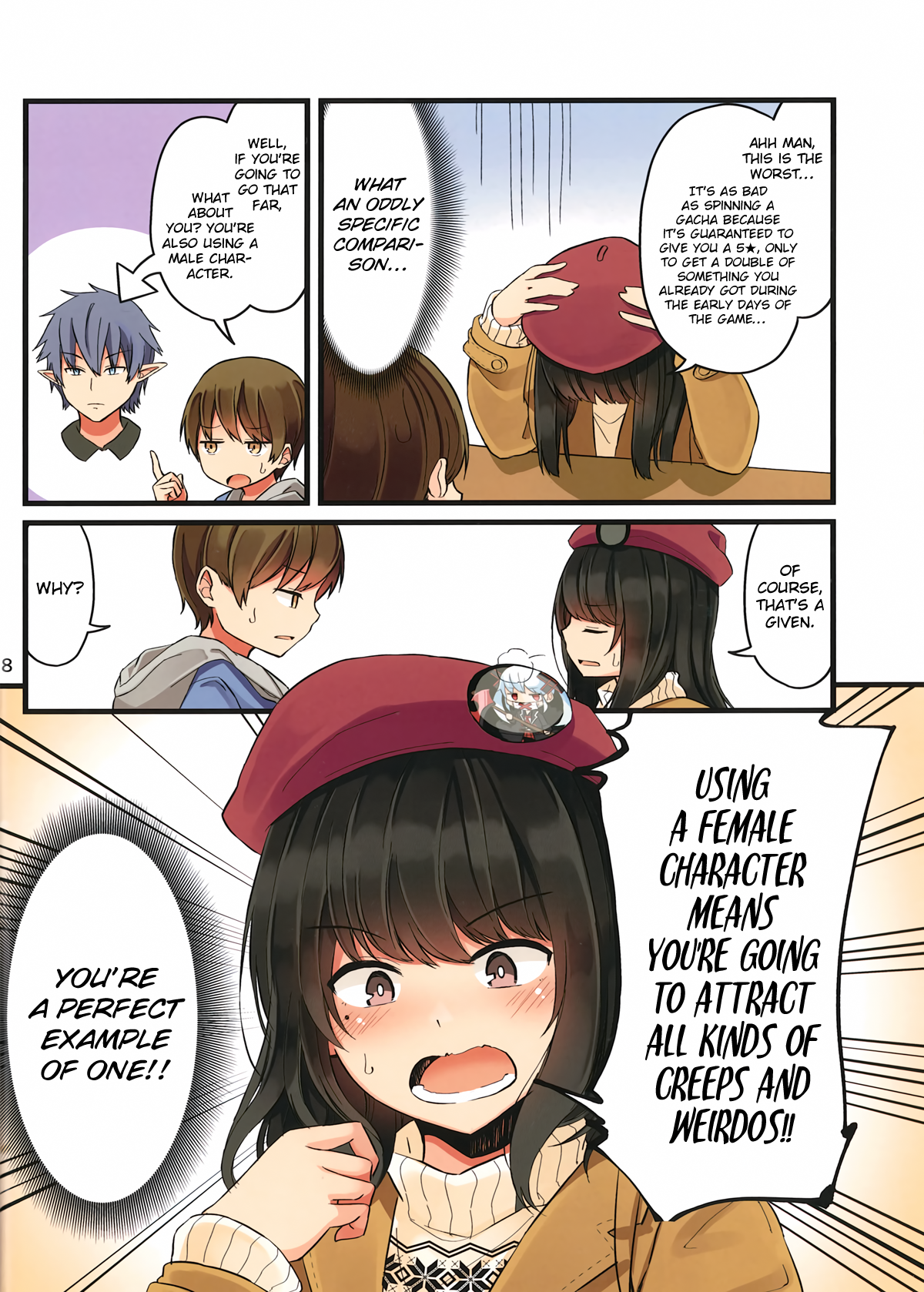 Tomodachi Game Chapter 1 - Page 8