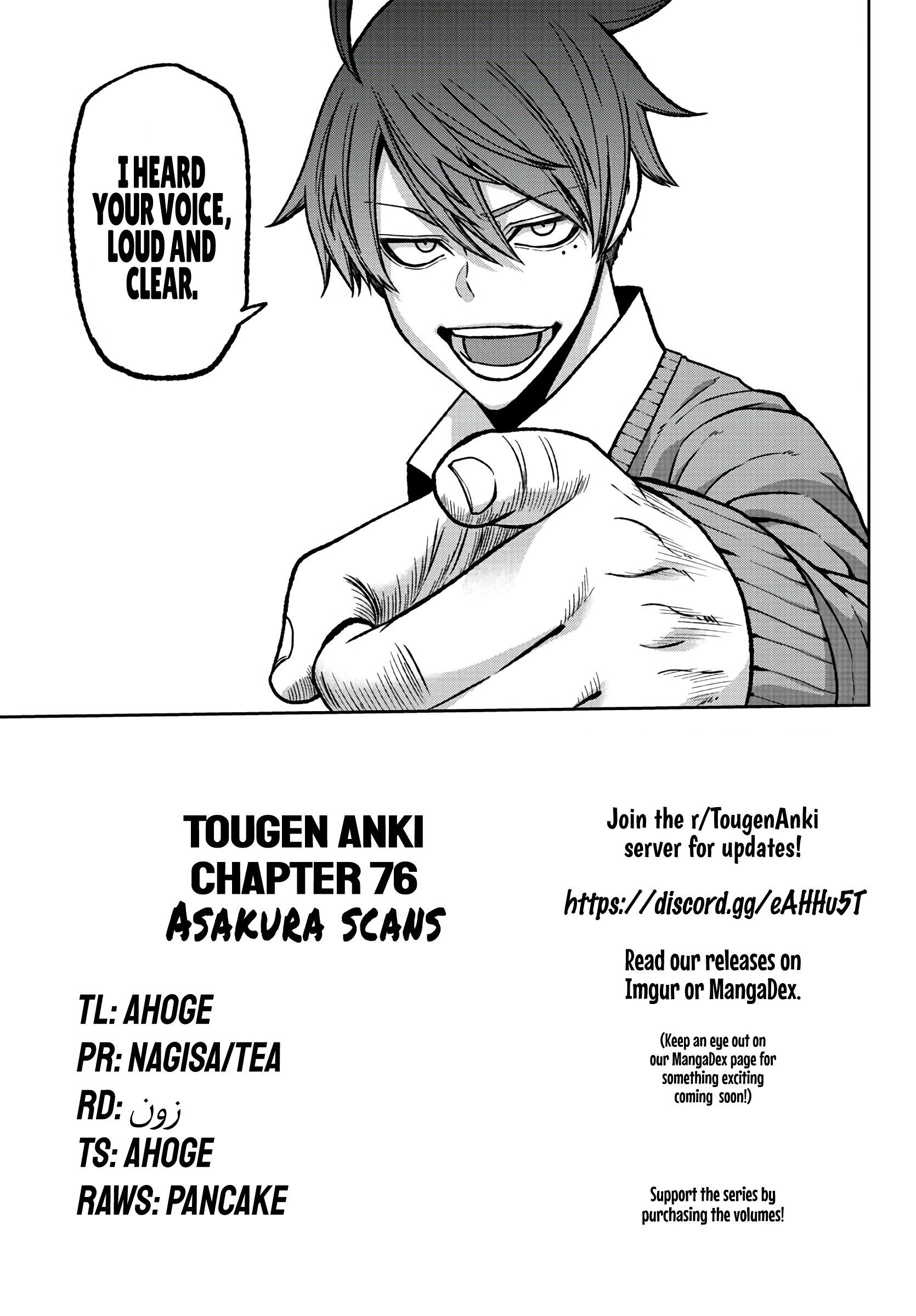 Tougen Anki - Legend of the Cursed Blood Chapter 76 - Page 20