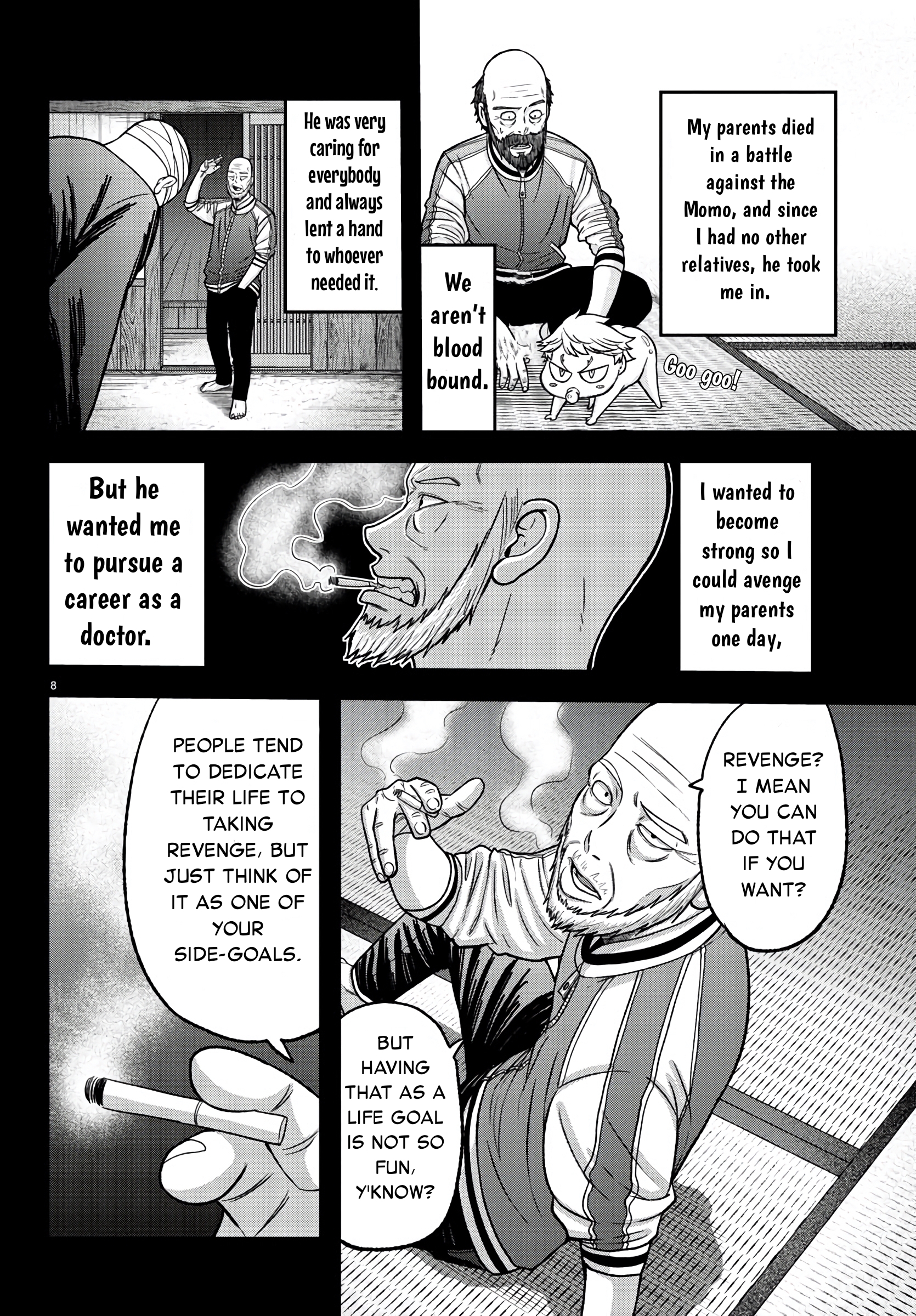 Tougen Anki - Legend of the Cursed Blood Chapter 98 - Page 8