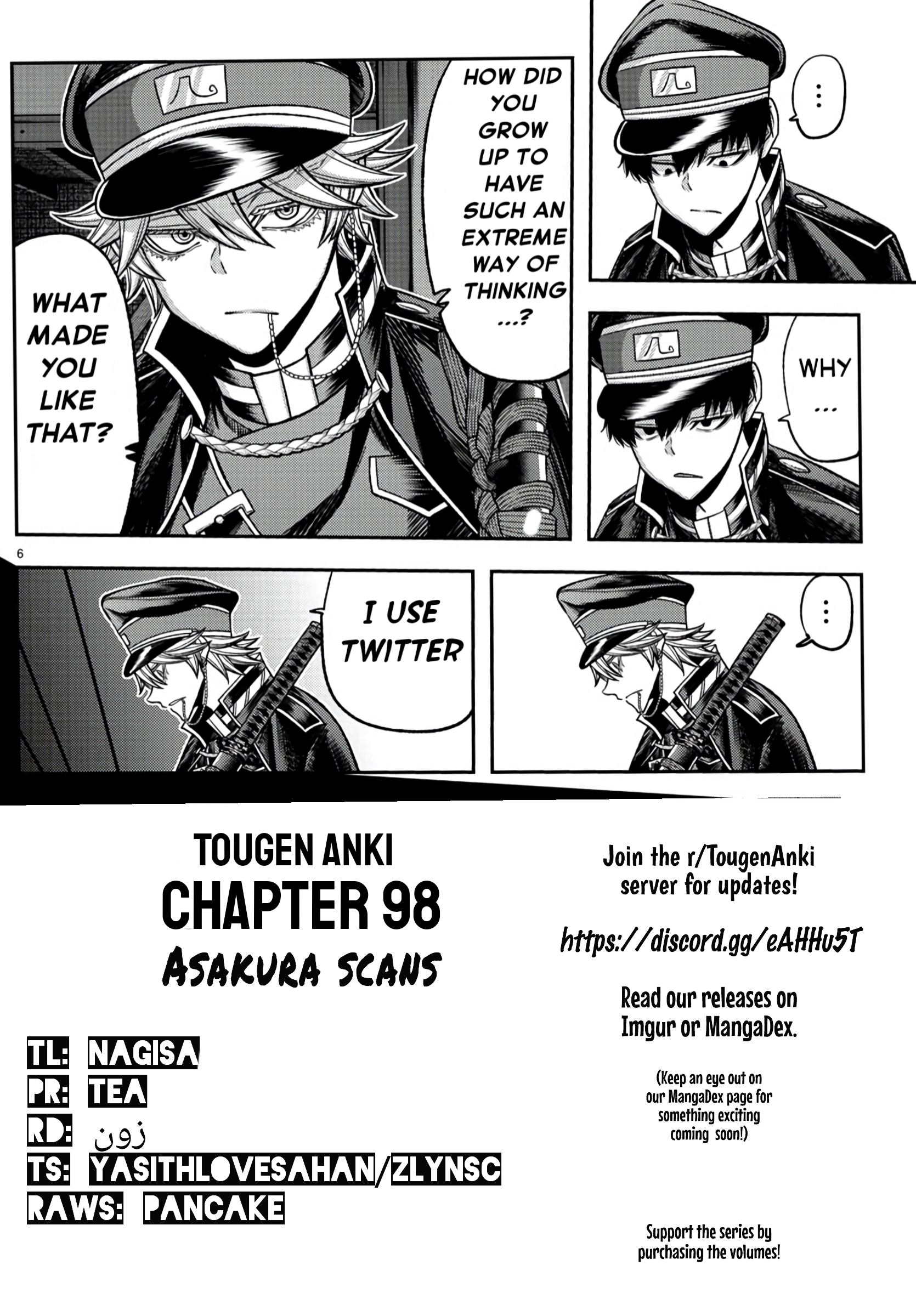 Tougen Anki - Legend of the Cursed Blood Chapter 98 - Page 21