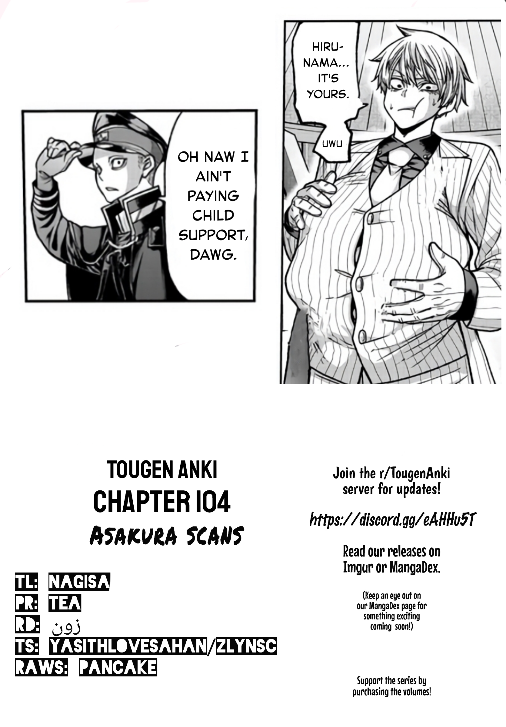 Tougen Anki - Legend of the Cursed Blood Chapter 104 - Page 21