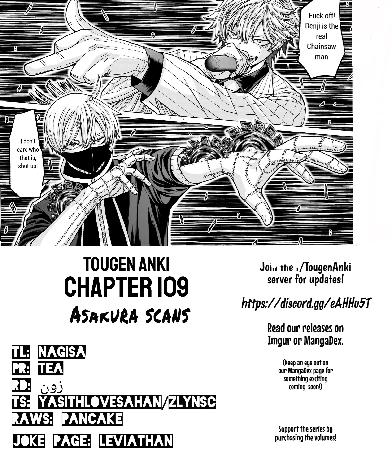 Tougen Anki - Legend of the Cursed Blood Chapter 109 - Page 20