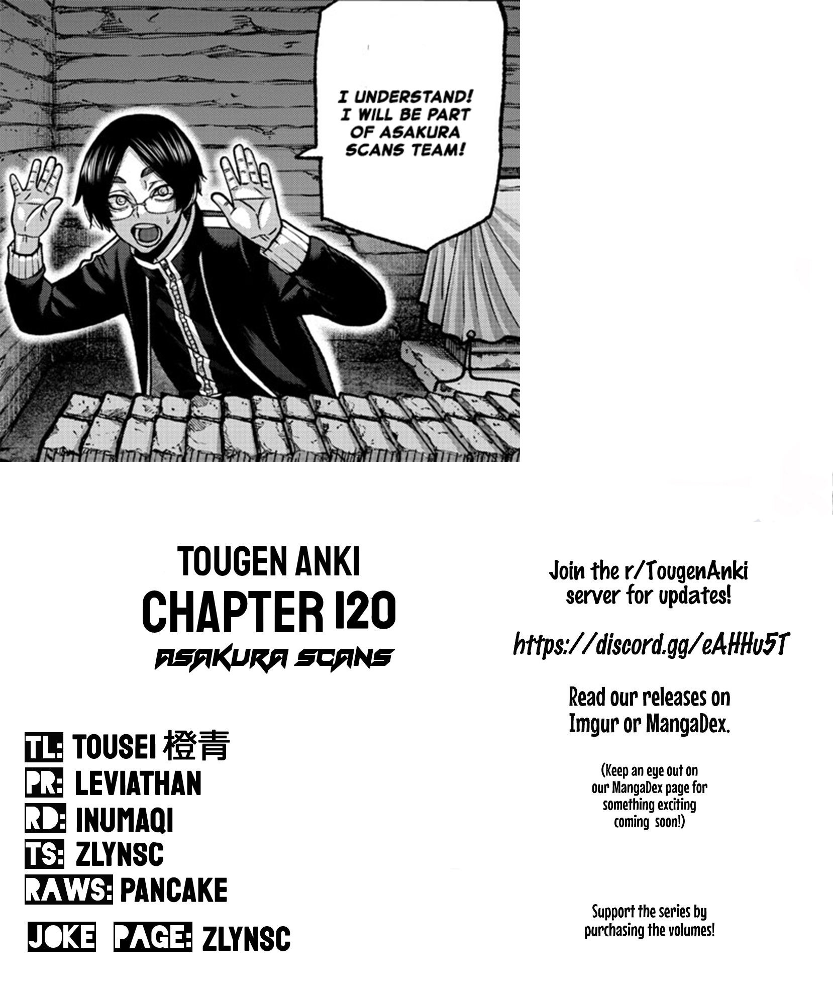 Tougen Anki - Legend of the Cursed Blood Chapter 120 - Page 21