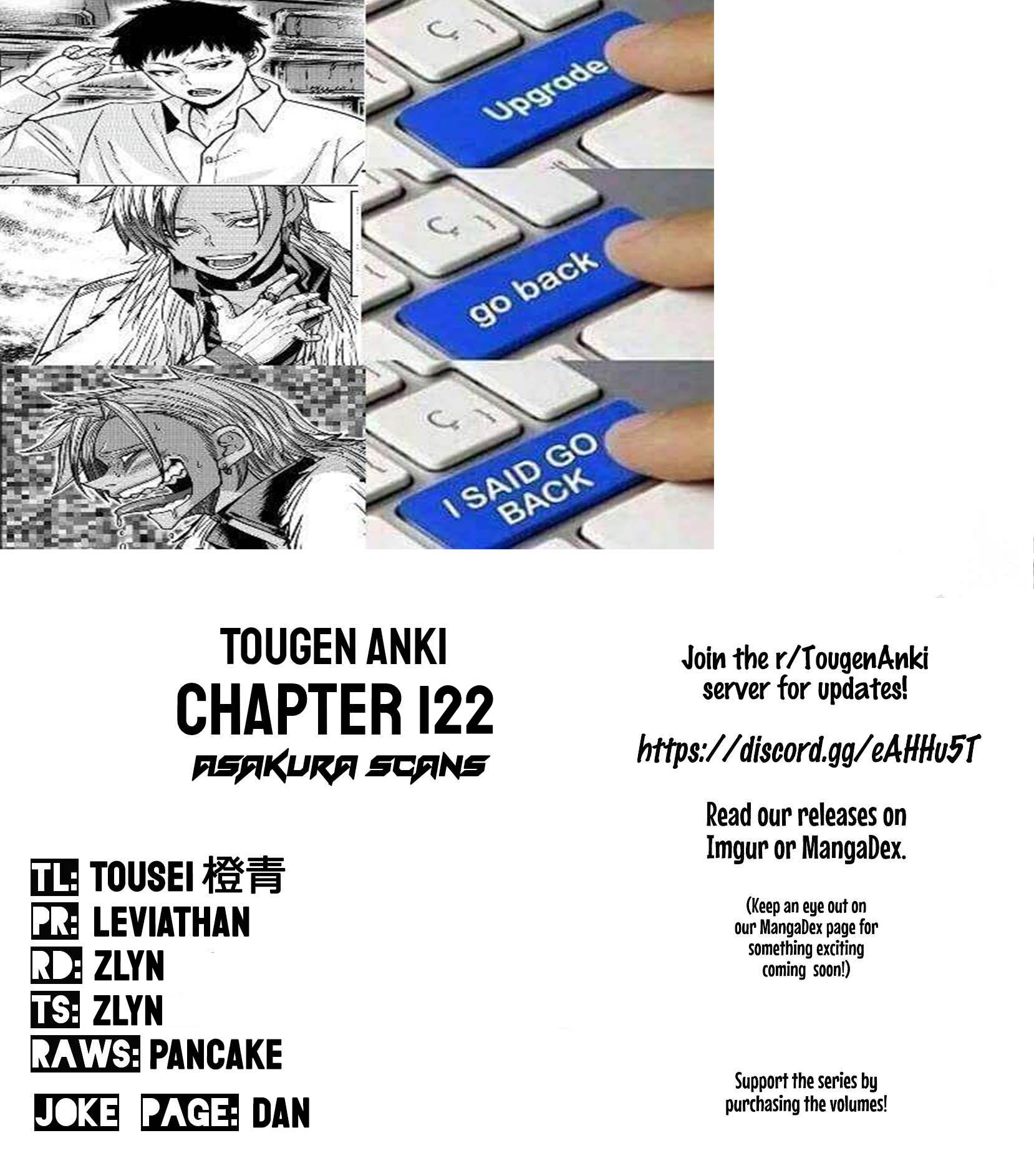 Tougen Anki - Legend of the Cursed Blood Chapter 122 - Page 20