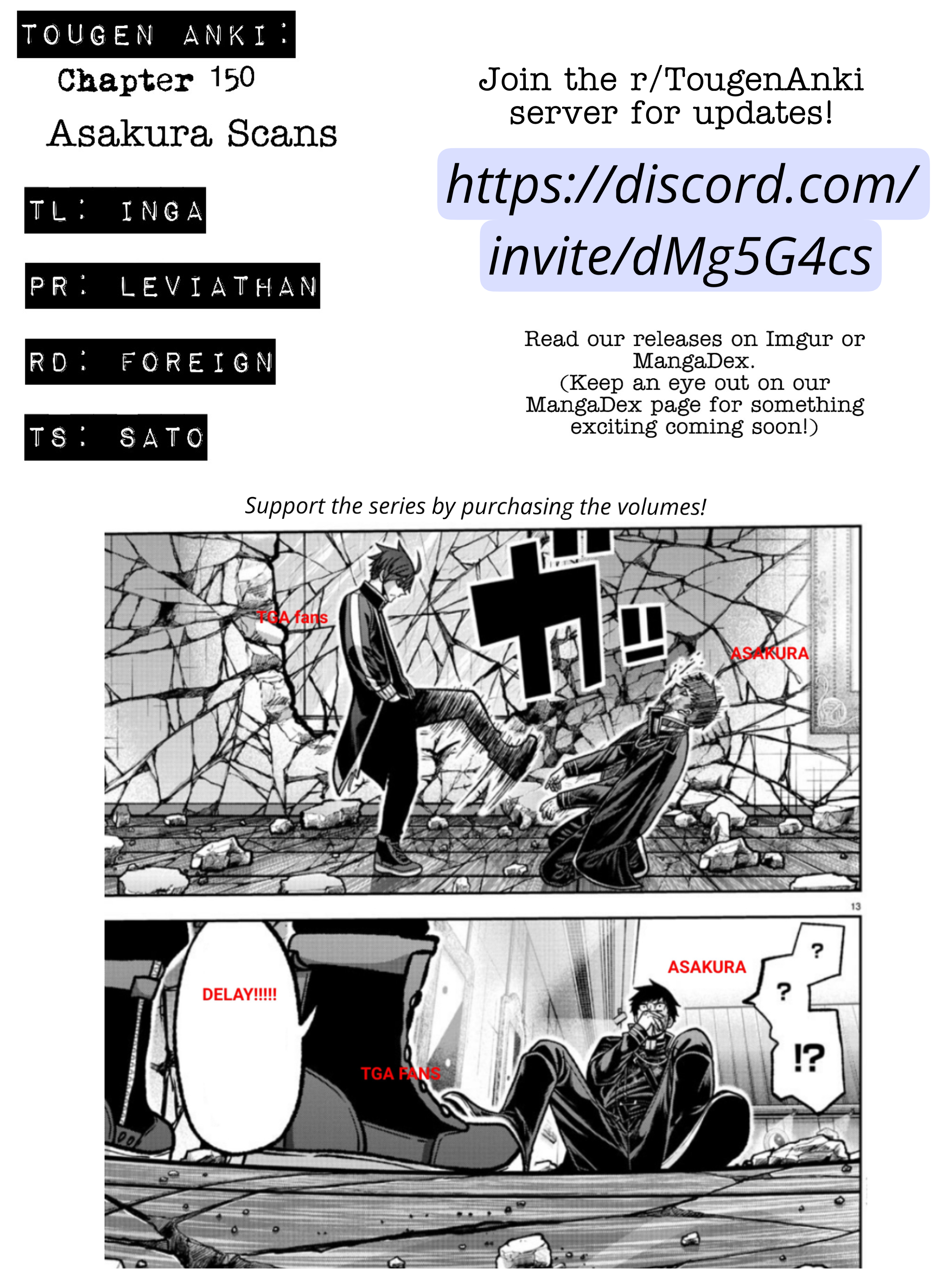 Tougen Anki - Legend of the Cursed Blood Chapter 150 - Page 21