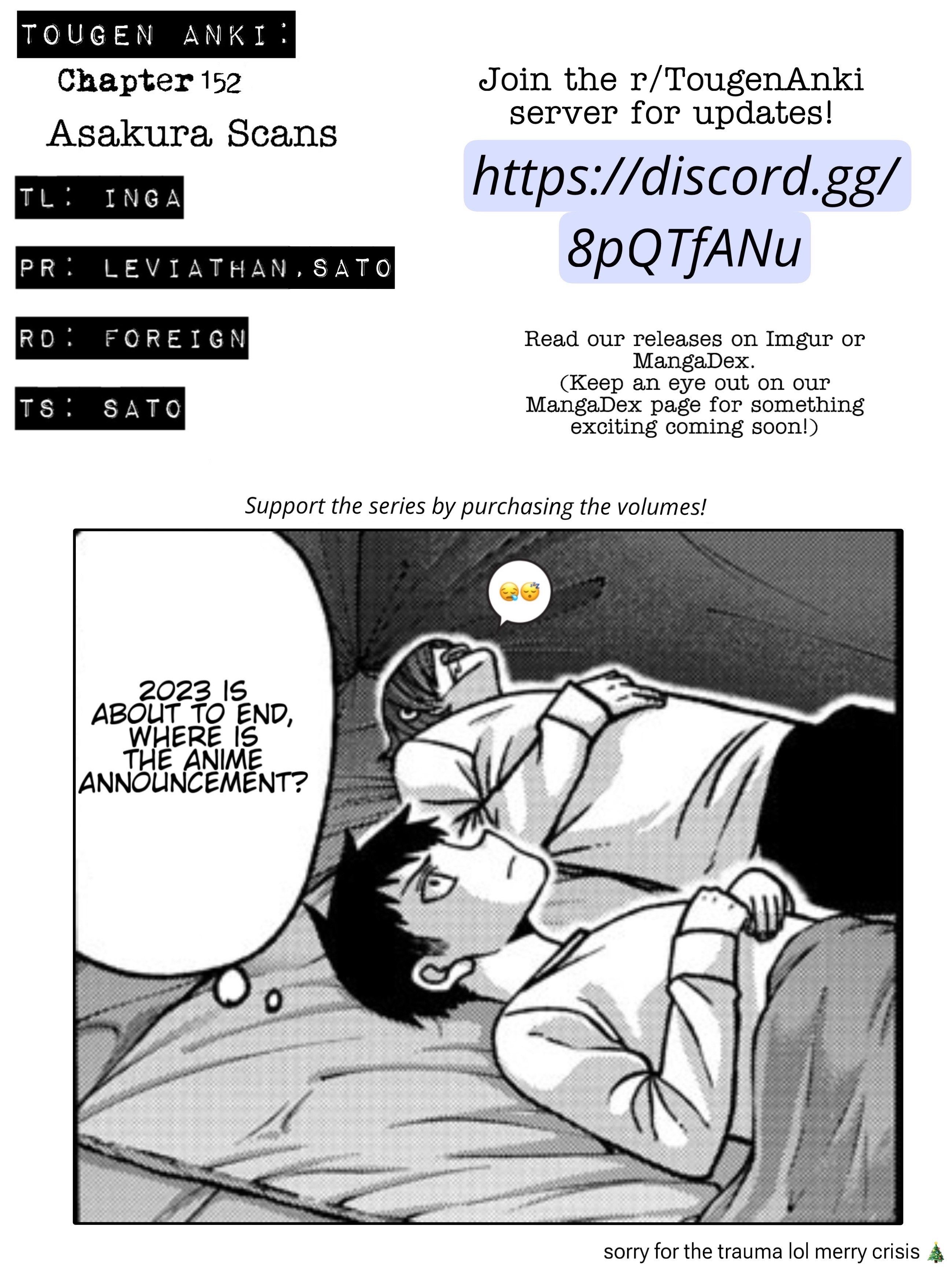 Tougen Anki - Legend of the Cursed Blood Chapter 152 - Page 20