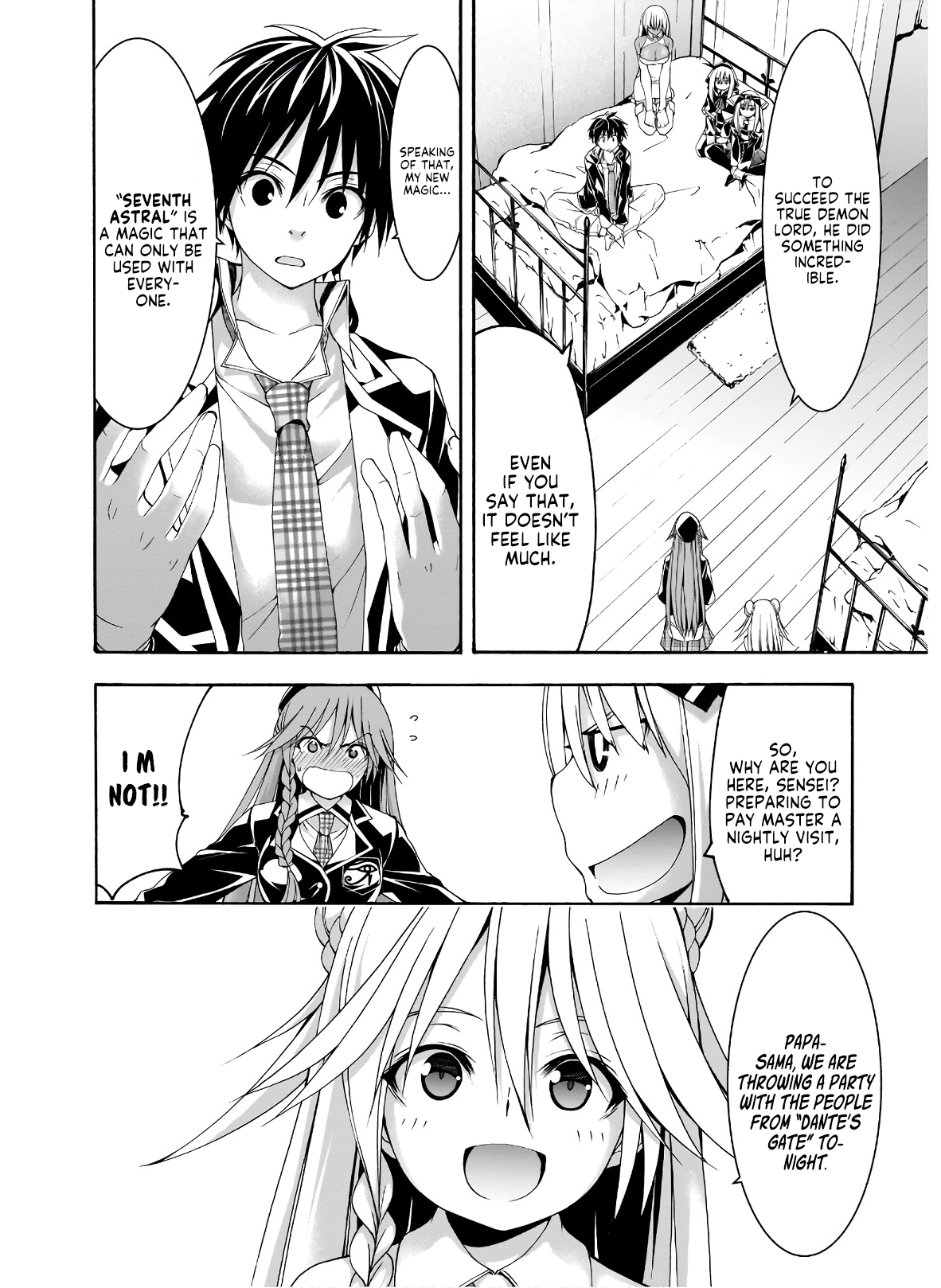 Trinity Seven - The 7 Magicians Chapter 100 - Page 9