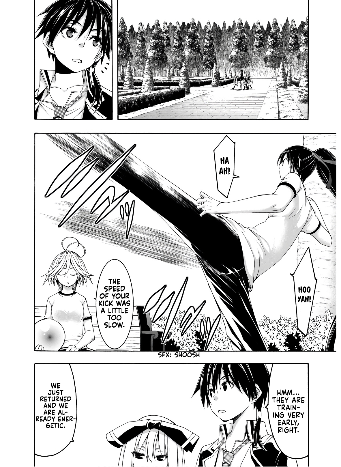 Trinity Seven - The 7 Magicians Chapter 101 - Page 9