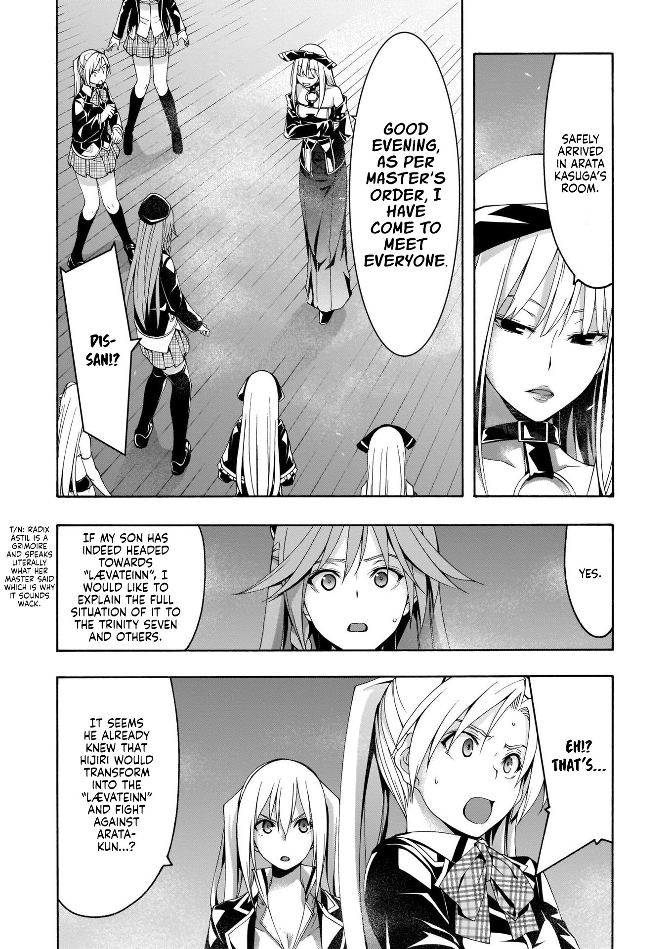 Trinity Seven - The 7 Magicians Chapter 111 - Page 9