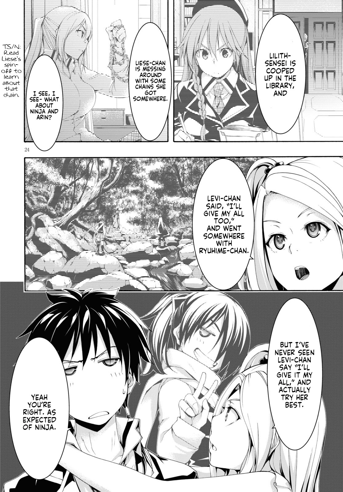 Trinity Seven - The 7 Magicians Chapter 114 - Page 24