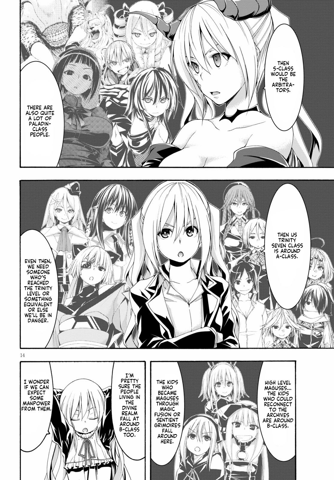 Trinity Seven - The 7 Magicians Chapter 115 - Page 14