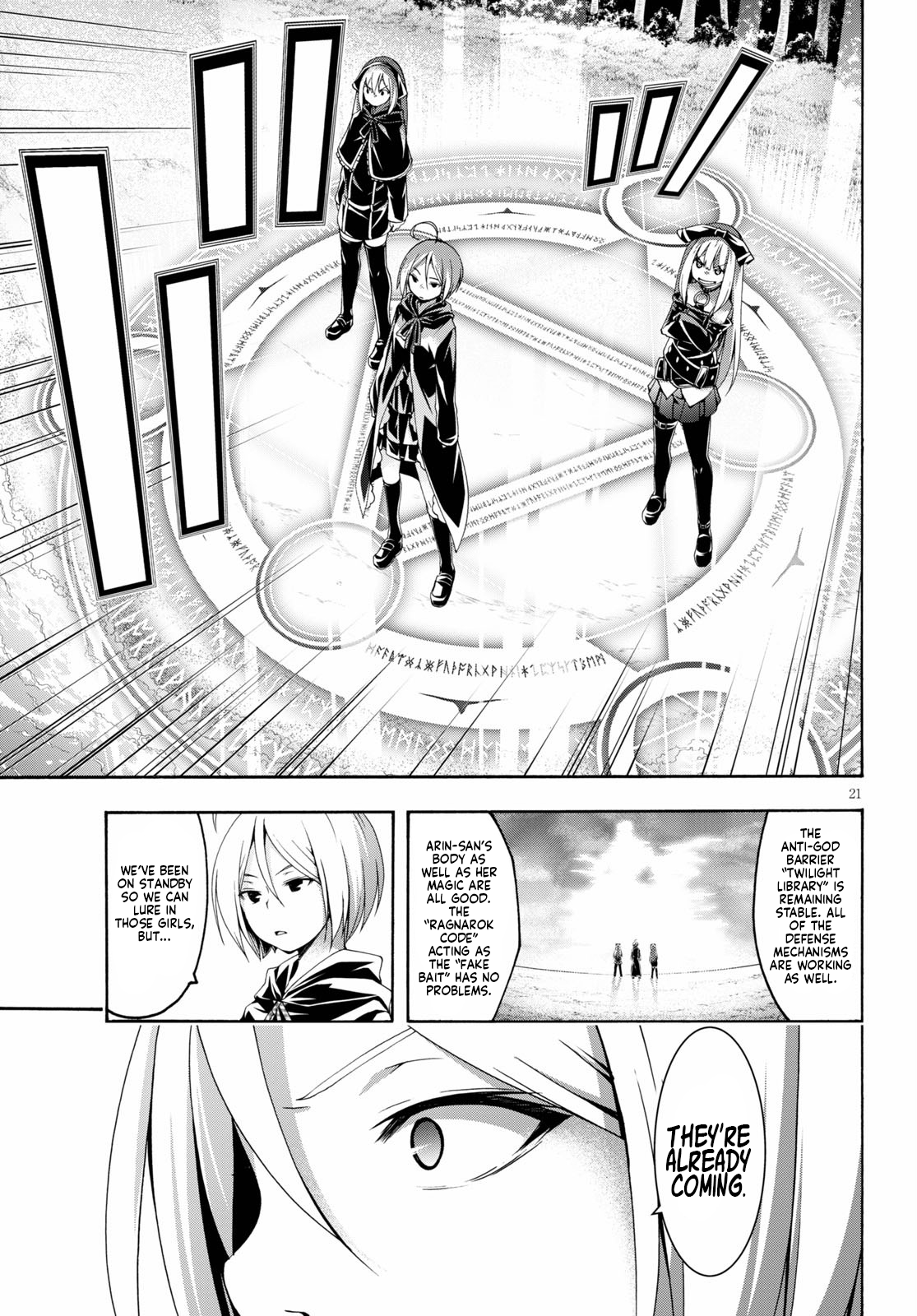 Trinity Seven - The 7 Magicians Chapter 115 - Page 21