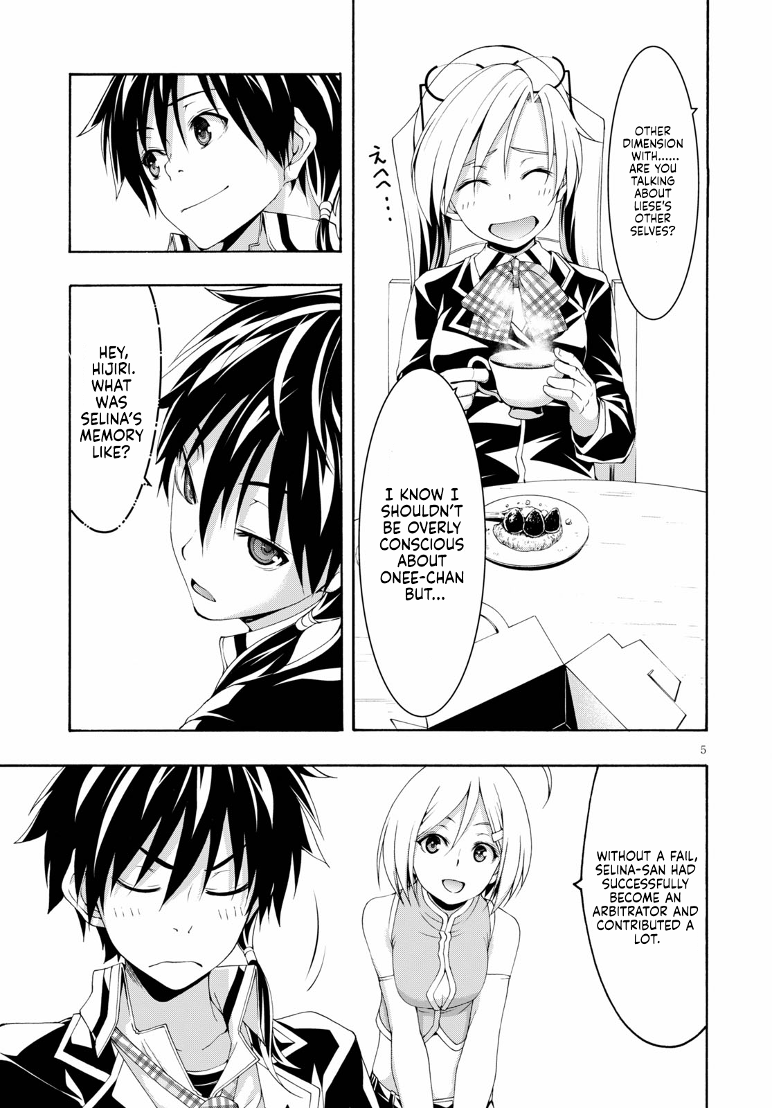 Trinity Seven - The 7 Magicians Chapter 118 - Page 6