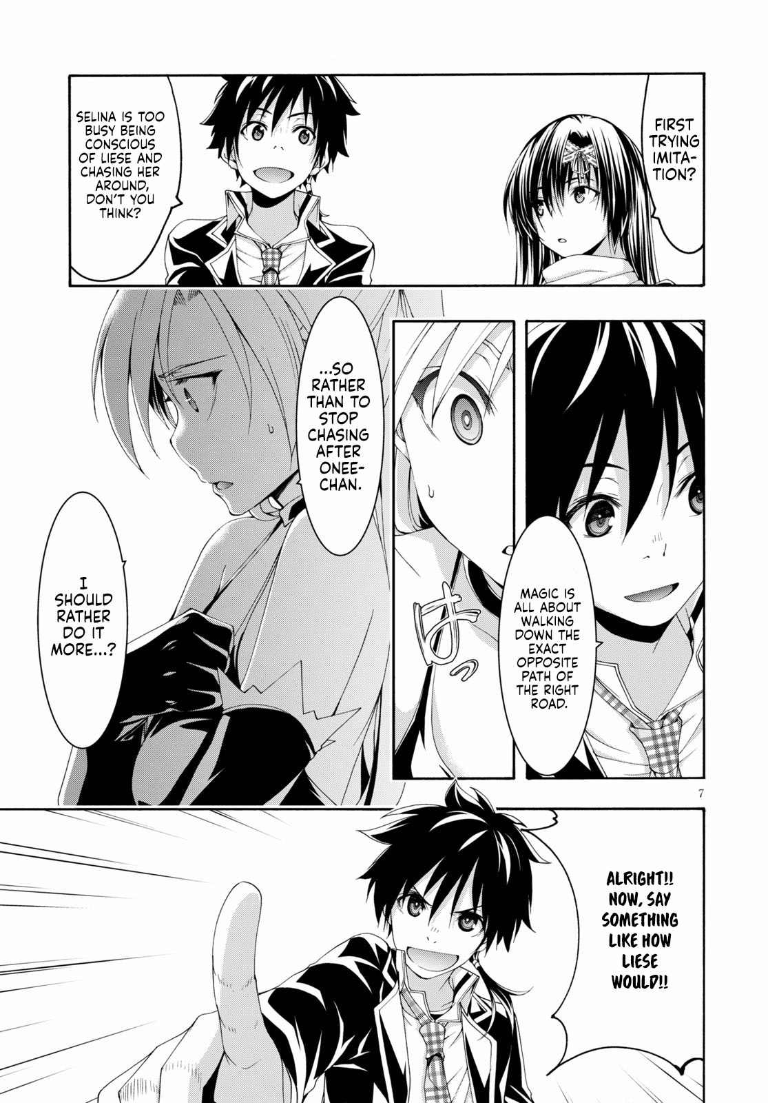 Trinity Seven - The 7 Magicians Chapter 118 - Page 8