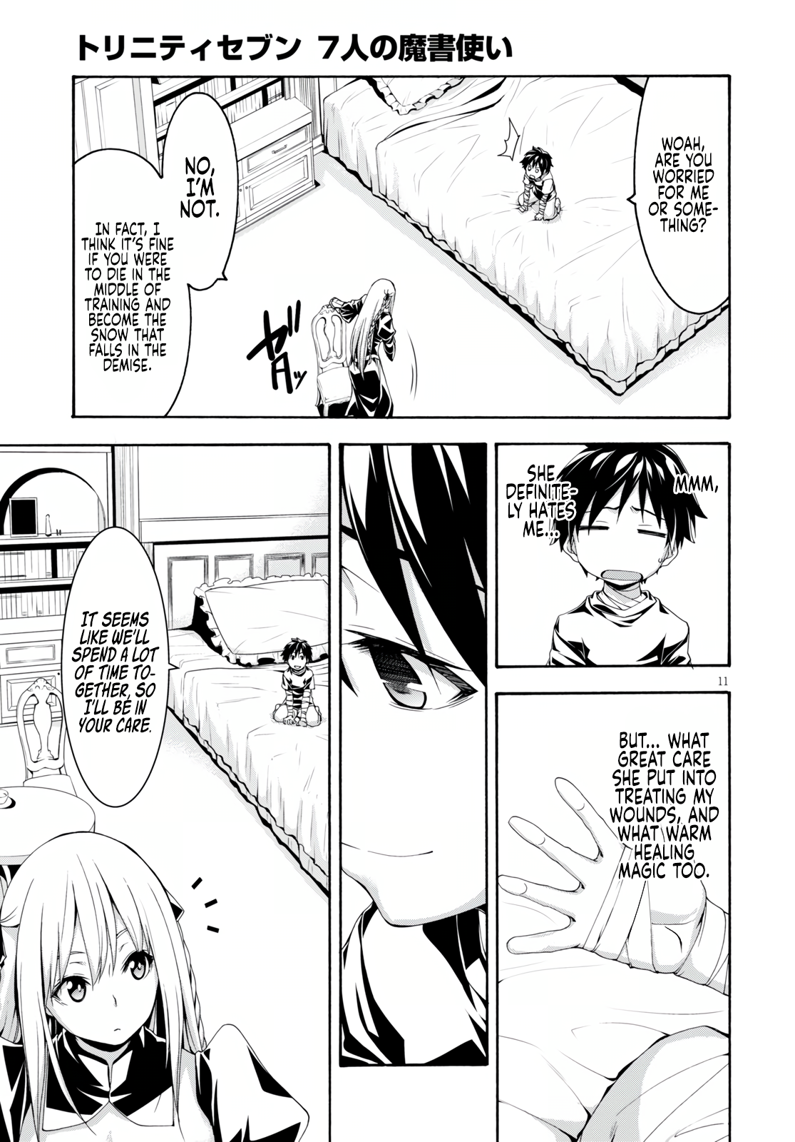 Trinity Seven - The 7 Magicians Chapter 127 - Page 13