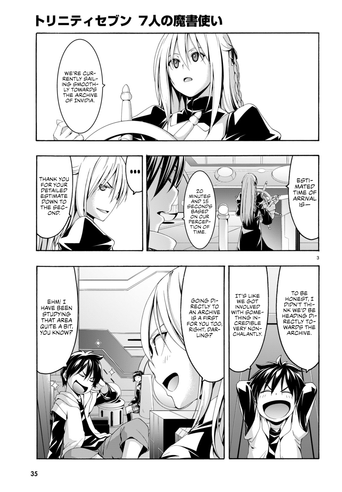 Trinity Seven - The 7 Magicians Chapter 140 - Page 4