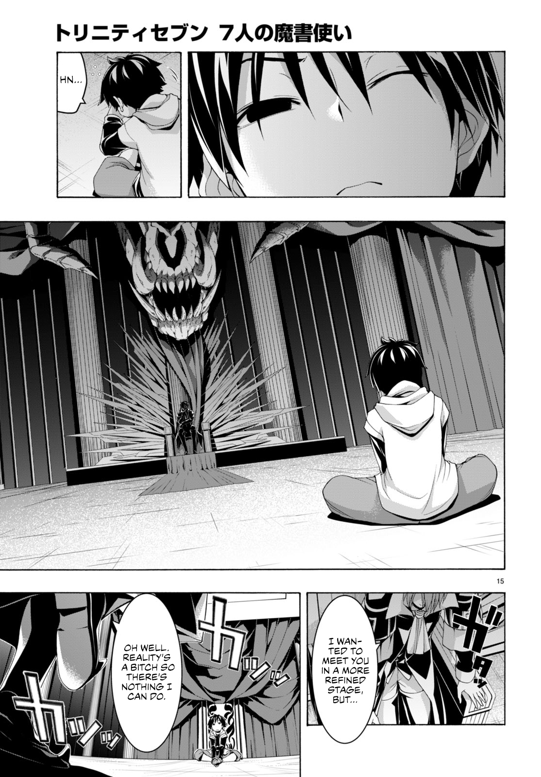 Trinity Seven - The 7 Magicians Chapter 140 - Page 15