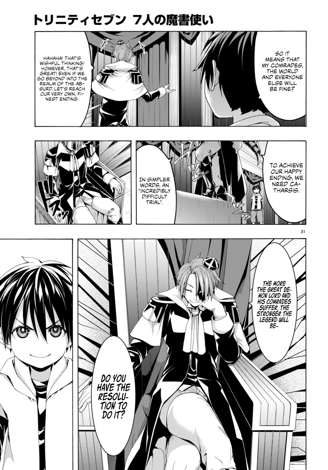 Trinity Seven - The 7 Magicians Chapter 140 - Page 29