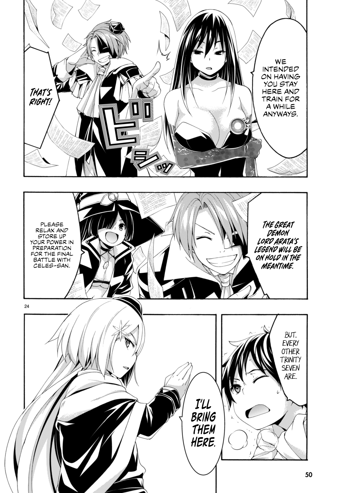 Trinity Seven - The 7 Magicians Chapter 144 - Page 24