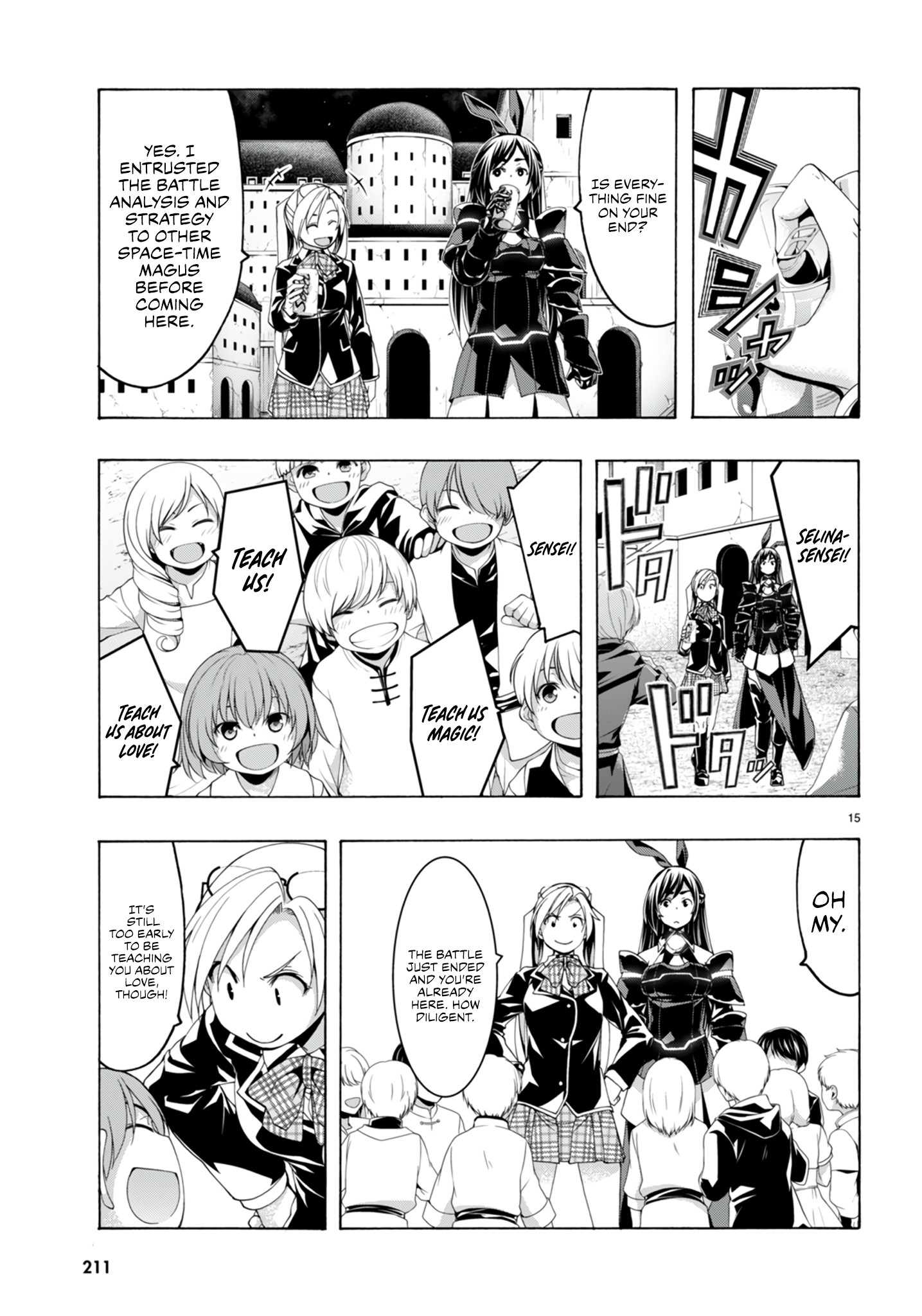 Trinity Seven - The 7 Magicians Chapter 148 - Page 16