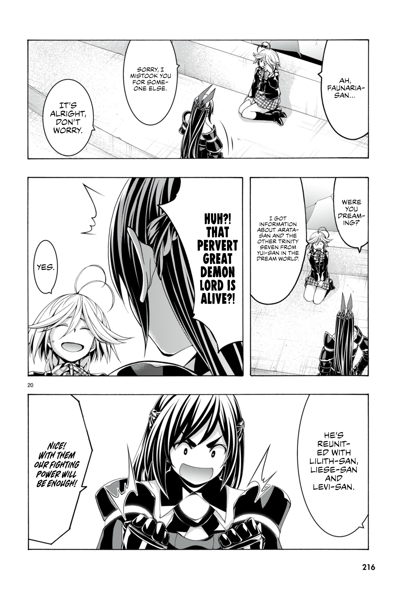 Trinity Seven - The 7 Magicians Chapter 148 - Page 21