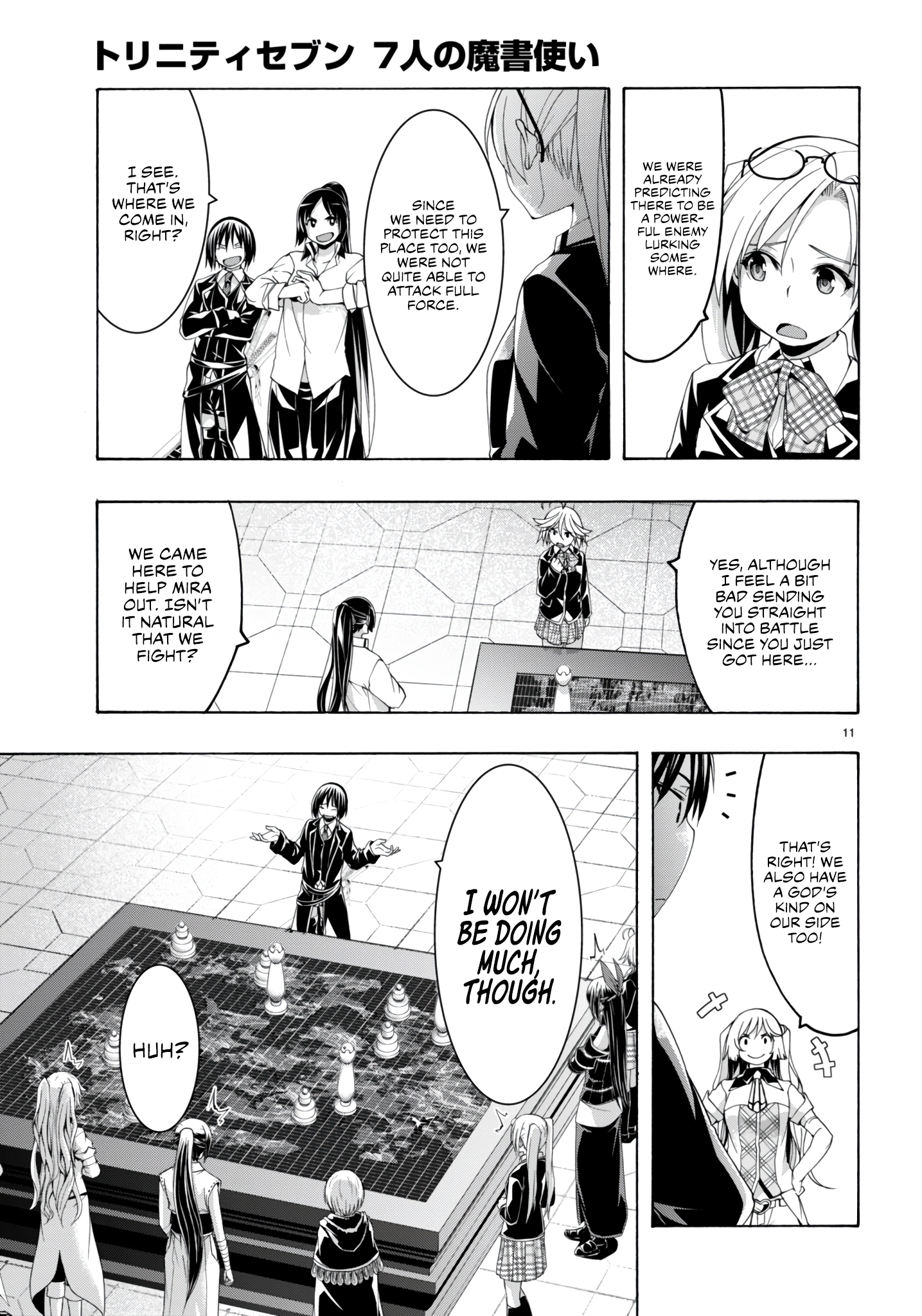 Trinity Seven - The 7 Magicians Chapter 149 - Page 12