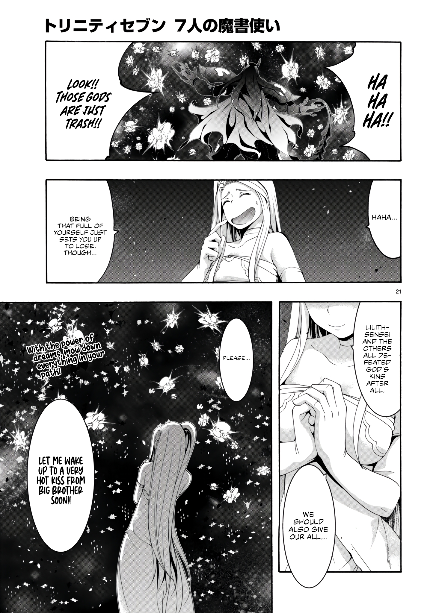 Trinity Seven - The 7 Magicians Chapter 152 - Page 21