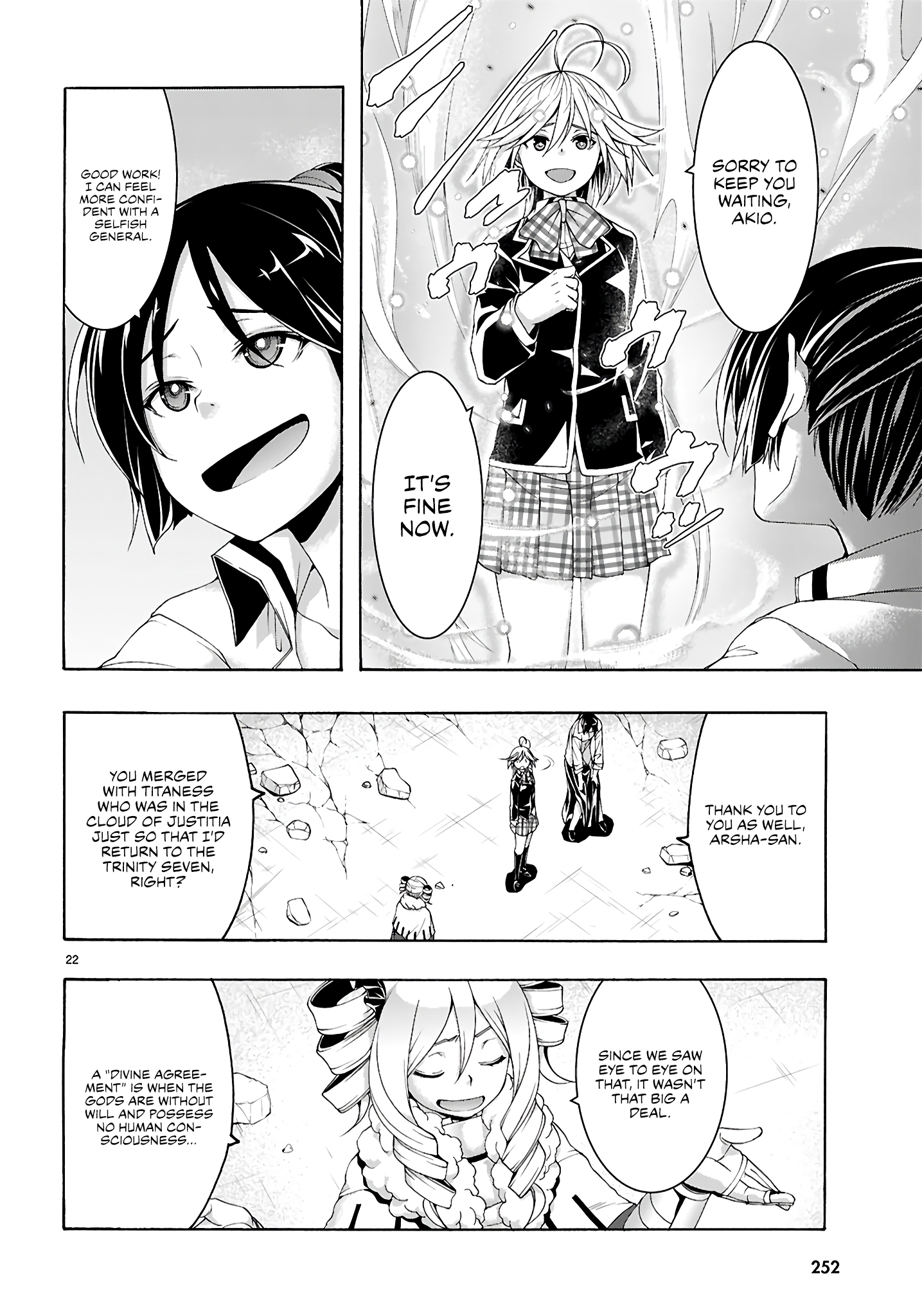 Trinity Seven - The 7 Magicians Chapter 158 - Page 22