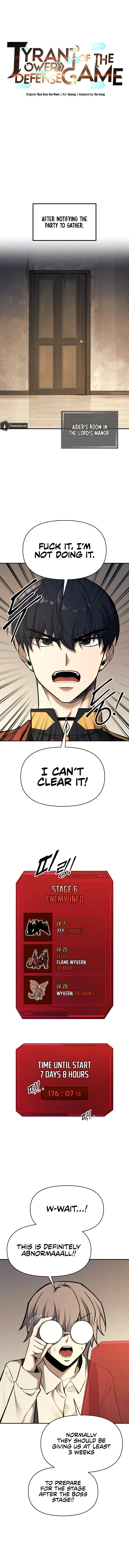 Tyrant of the Tower Defense Game Chapter 114 - Page 1