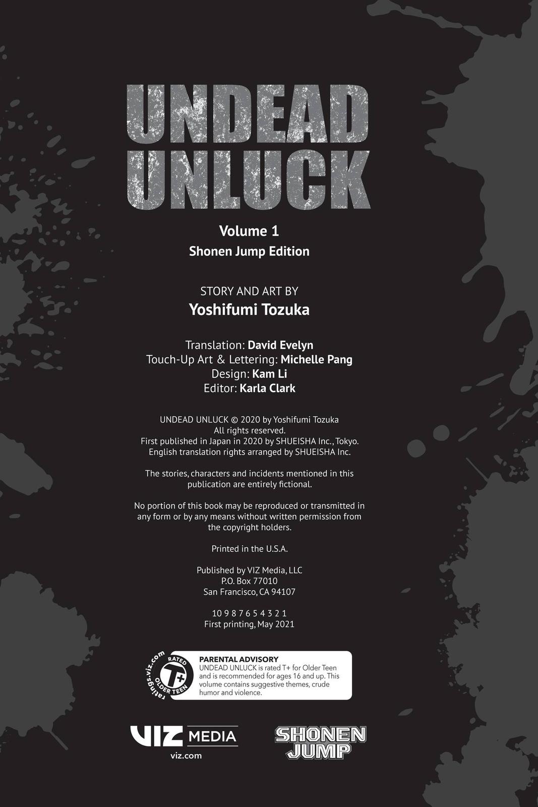 Undead Unluck Chapter 1 - Page 3