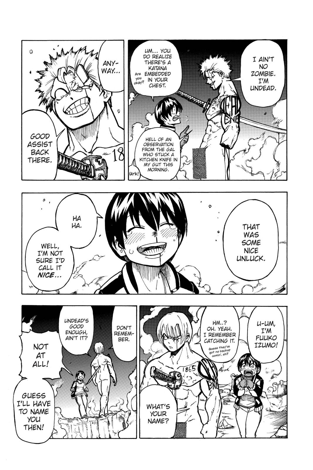 Undead Unluck Chapter 1 - Page 56