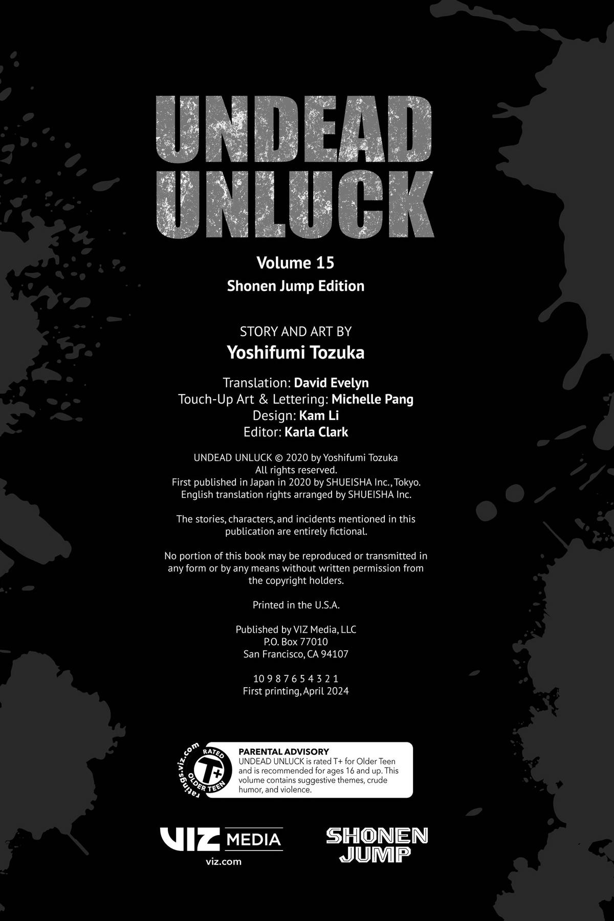 Undead Unluck Chapter 133 - Page 20
