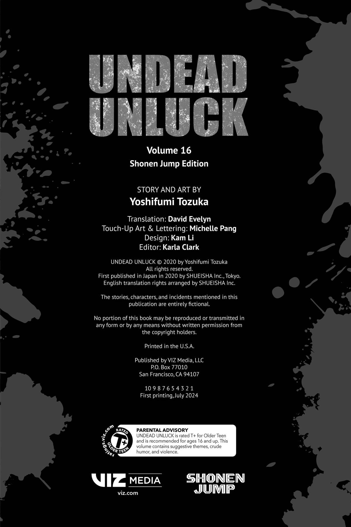 Undead Unluck Chapter 134 - Page 3