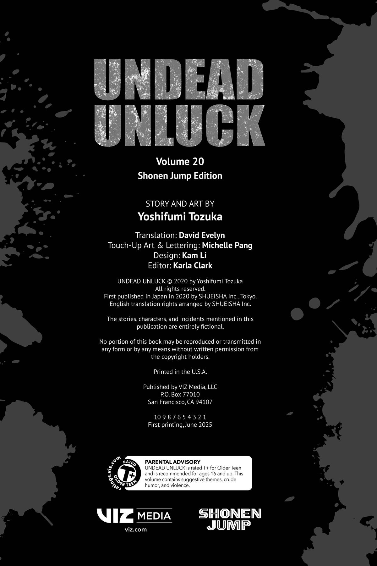 Undead Unluck Chapter 170 - Page 3